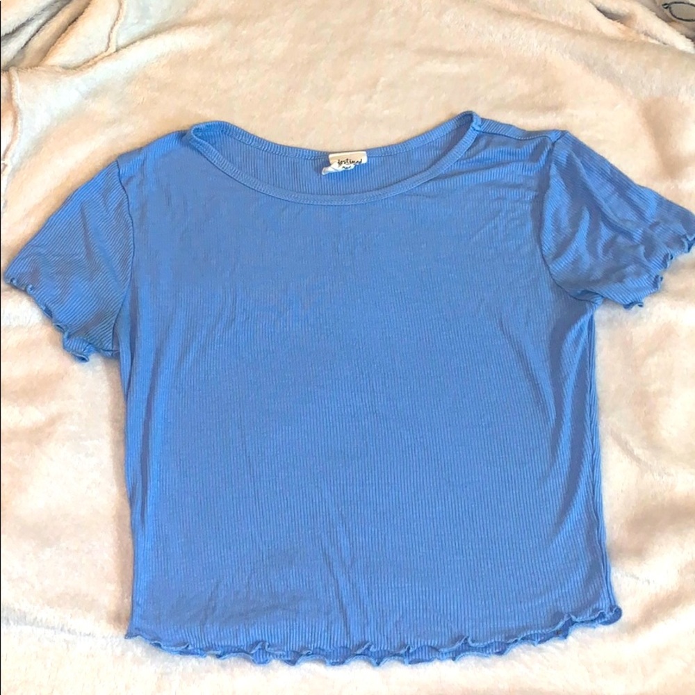 Periwinkle Croptop